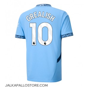 Manchester City Jack Grealish #10 Kotipaita 2024-25 Lyhythihainen